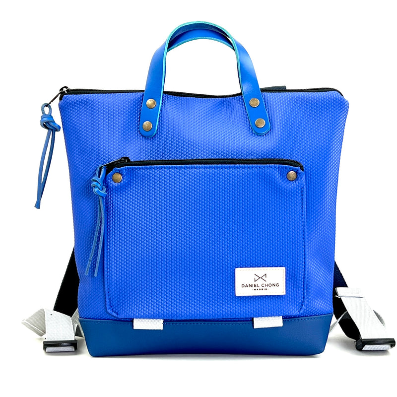 "Sapphire" Mini Square Book Holder Backpack - Waterproof DZ
