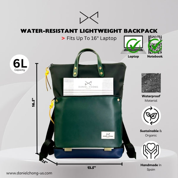 Book Holder Backpack - Waterproof DZ