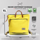 "Sapphire" Square Book Holder Backpack - Waterproof DZ