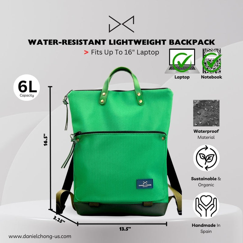 "Sapphire" Book Holder Backpack - Waterproof DZ