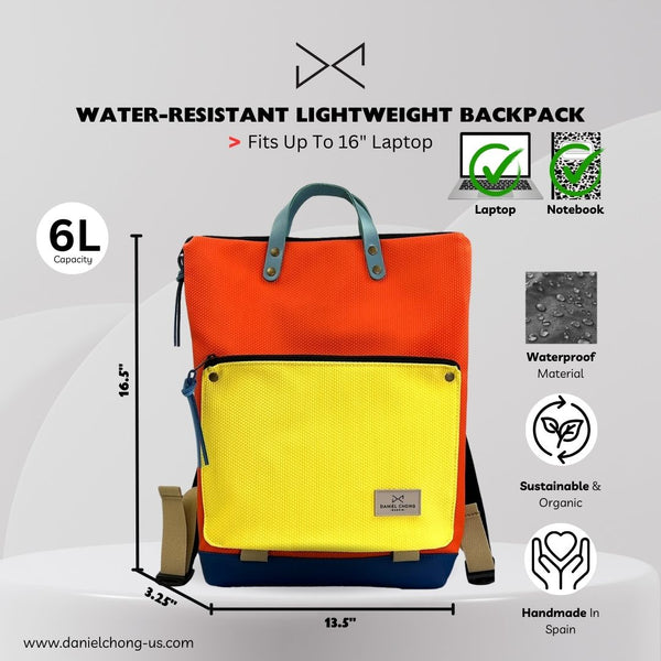 "Sapphire" Book Holder Backpack - Waterproof DZ