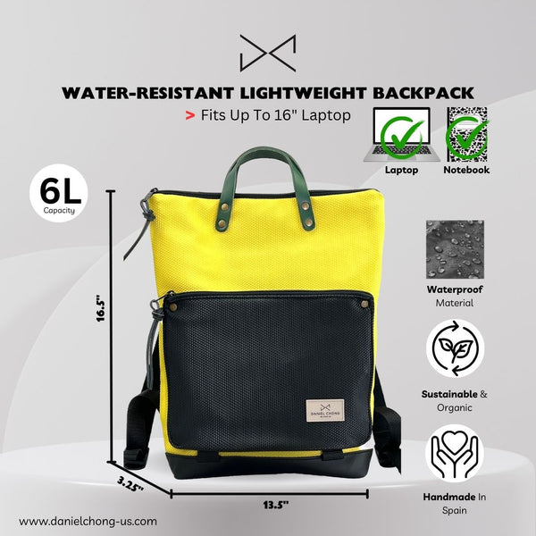 "Sapphire" Book Holder Backpack - Waterproof DZ