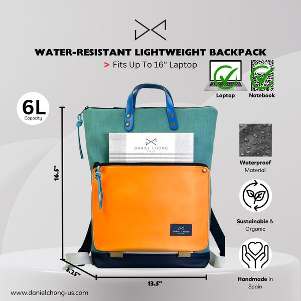 Book Holder Backpack - Waterproof DZ