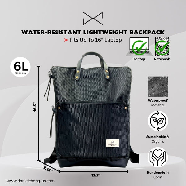 "Sapphire" Book Holder Backpack - Waterproof DZ