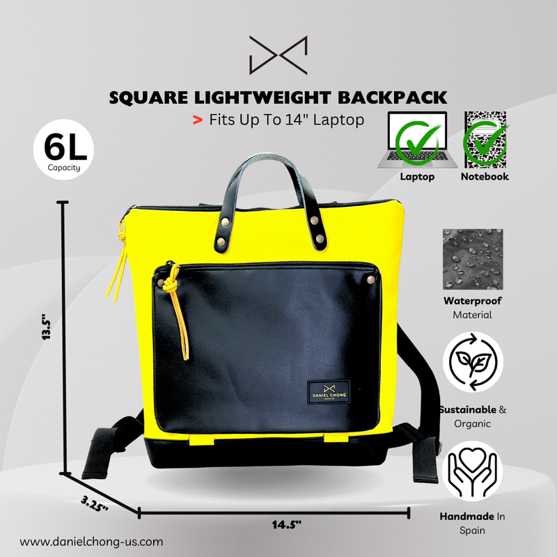 Square Book Holder Backpack - Waterproof DZ