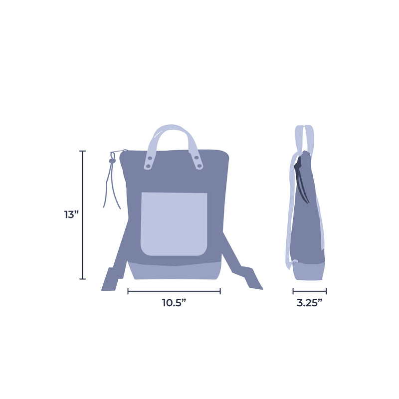 Mini Book Holder Backpack – Waterproof DZ (8440172085528)